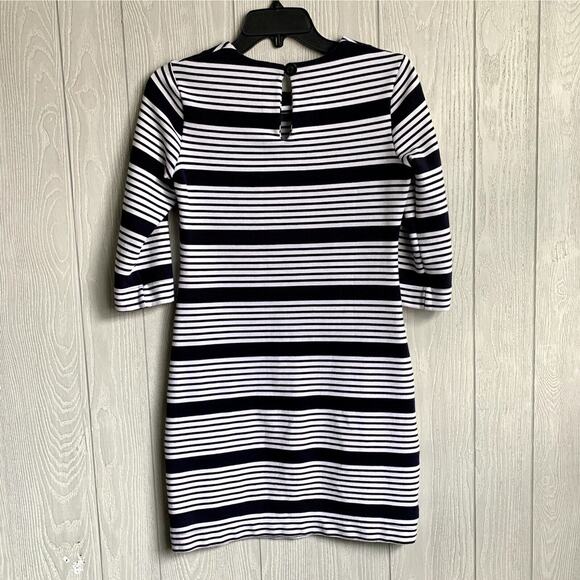 Banana Republic Striped Dress Size 0 - Picture 3 of 4